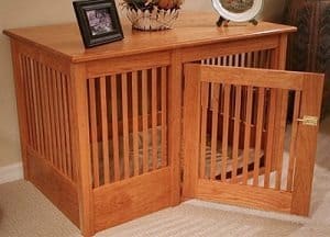 Dog Crate Oak